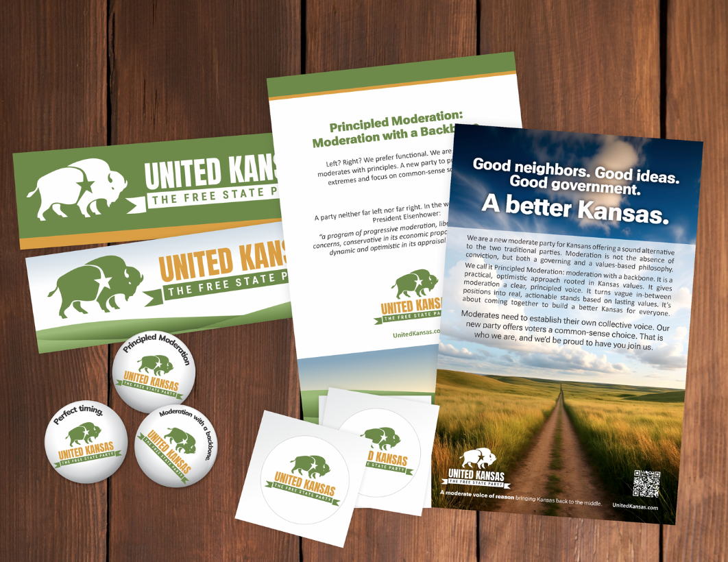 Seeking to take on both Republicans and Democrats, pair of smaller Kansas political parties merge